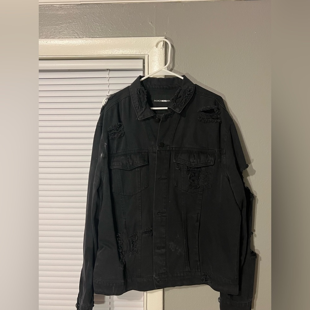 Men’s fashion, nova, jean jacket XL